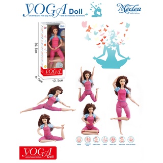 Boneca Barbie Feita para Mexer Yoga Loira FTG81 - Mattel