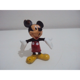 Boneco Miniatura do Mickey Mouse com Descascadinhos 5cm Em Muito Bom Estado de Conservação