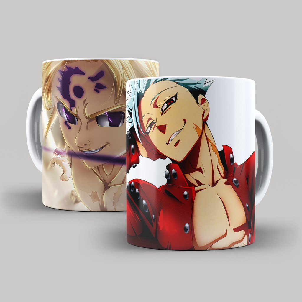 Caneca meliodas - nanatsu no taizai