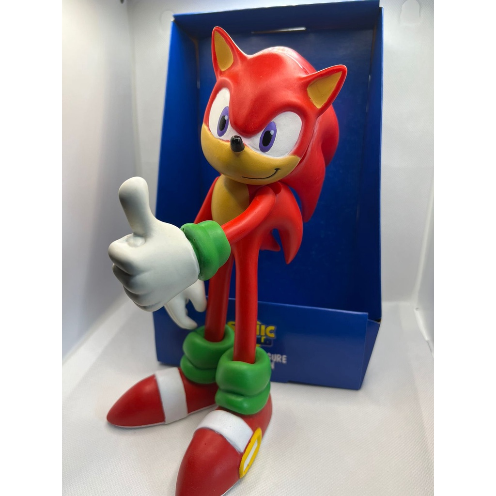 Boneco Sonic Vermelho 28cm aproximados Personagem Exclusivo ENVIO IMEDIATO