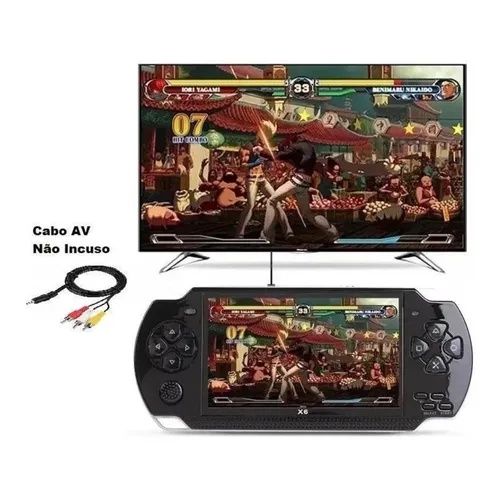 Vídeo Game Retrô Portátil com 10.000 Jogos - Tela 4:3 - Mp5 Mp6 - LANÇAMENTO.