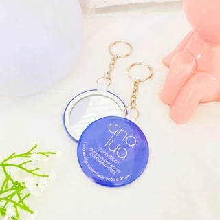 50 Espelho Chaveiro Personalizado