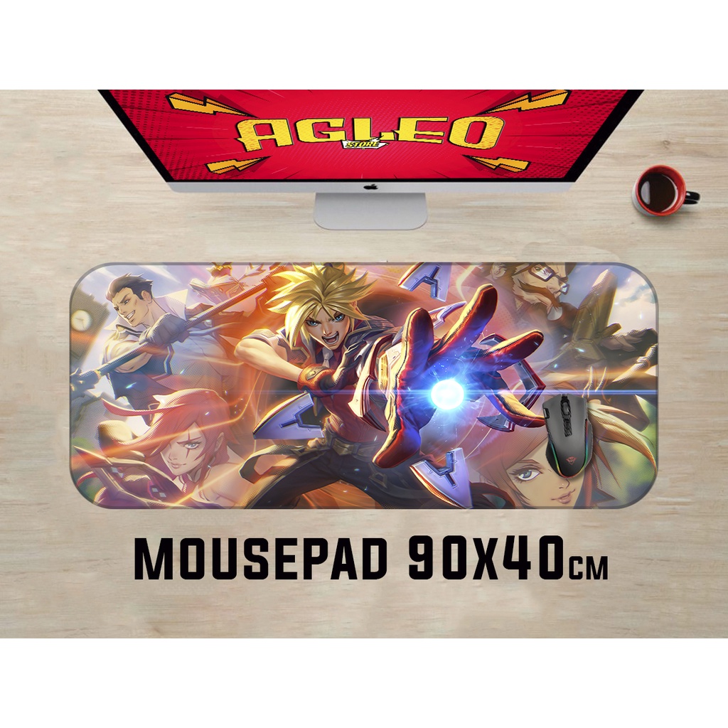 Mouse Pad Gamer Ezreal Sin LOL League Of Legends Extra Grande 90x40cm ...