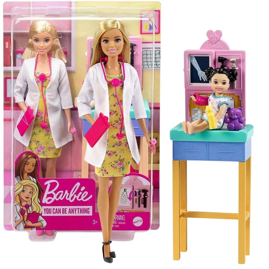 Barbie - Pediatra - Boneca Eu Quero Ser, EU QUERO SER