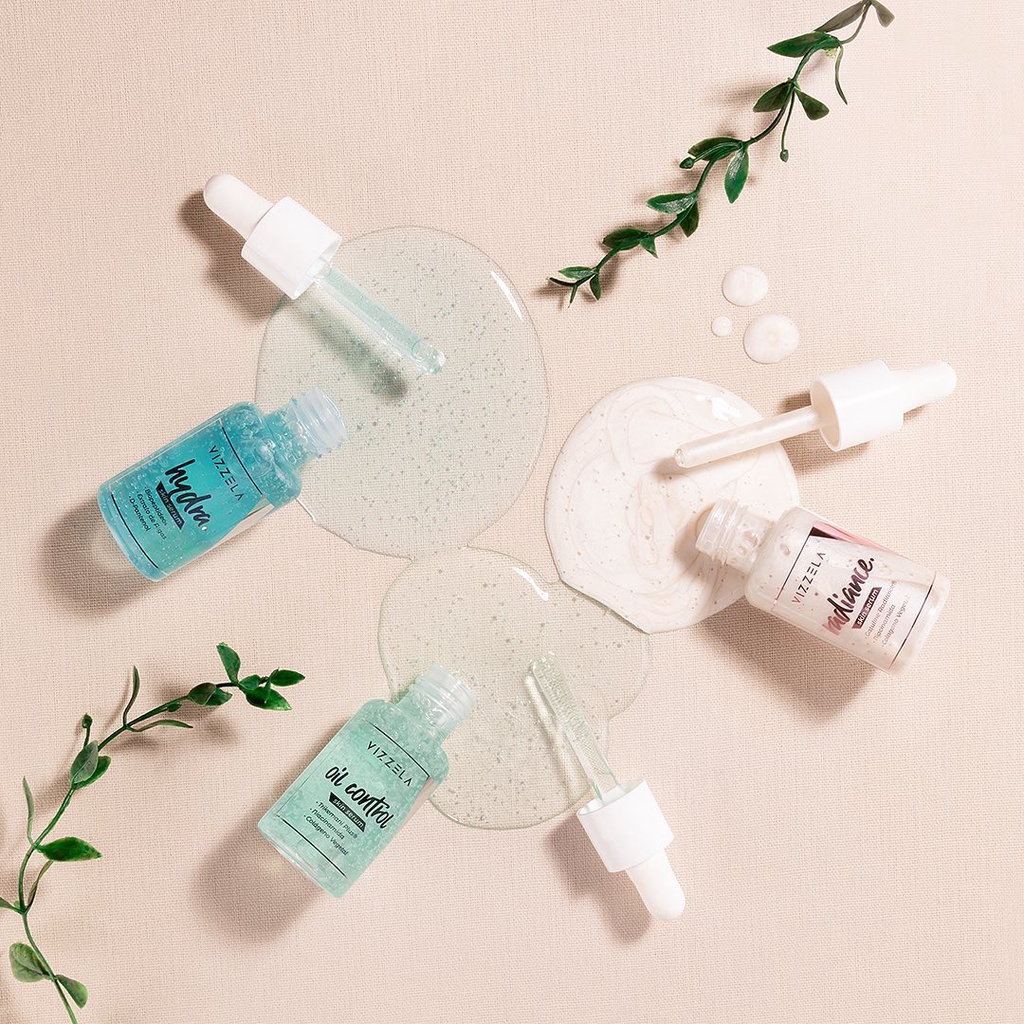 Skin Sérum VIZZELA Hydra / Oil control / Radiance + Necessaire Brinde