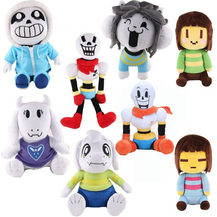 Em promoção! Undertale De Pelúcia Boneca Brinquedo Sans Laranja Papiro De  Pelúcia Macia Pelúcia Jogo