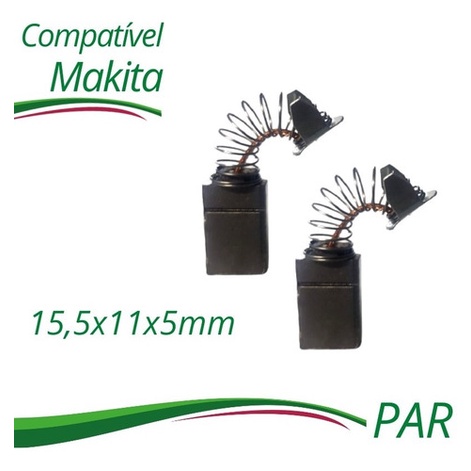 Escova De Carvão Serra Mármore Makita 4100nh3 - Cb 321 - Par