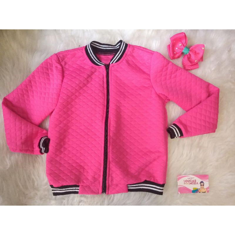 Jaqueta store bomber infantil