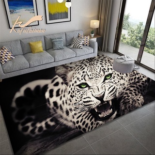 Compre Tigre tapete 3d impressão animal leão leopardo tapete porta sala de  estar quarto moderno decoração casa fotografia adereços