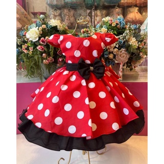 Roupa da minnie hot sale de 1 ano