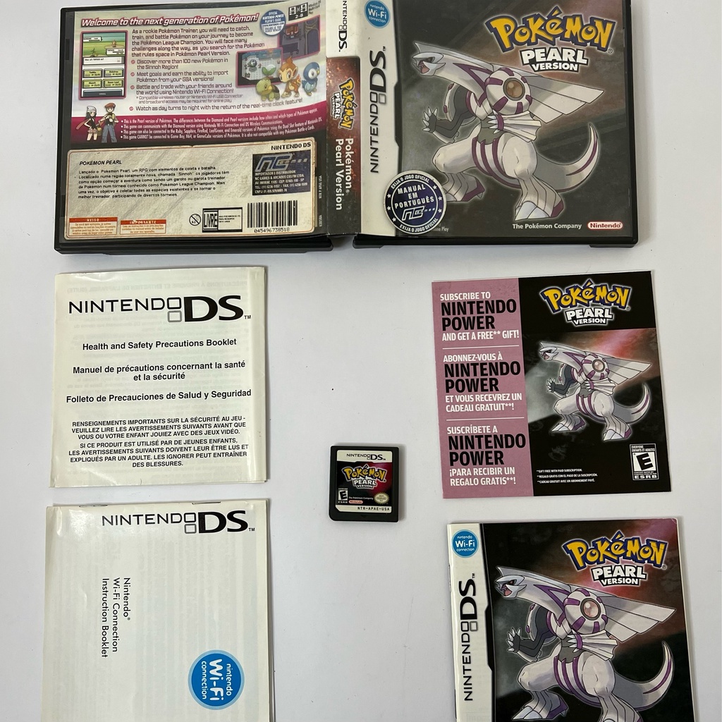 Pokémon Pearl Português 100% PT-BR NDS - Completo 