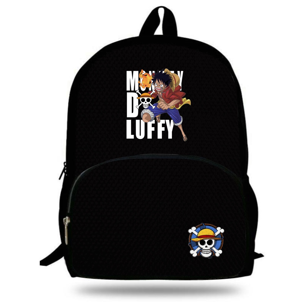 Mochila One Piece anime manga adolescentes escolar do estudante Viagem