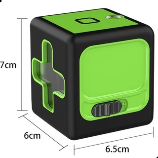 Nivel A Laser Verde Cruz 20m + Suporte Magnético Nivelante