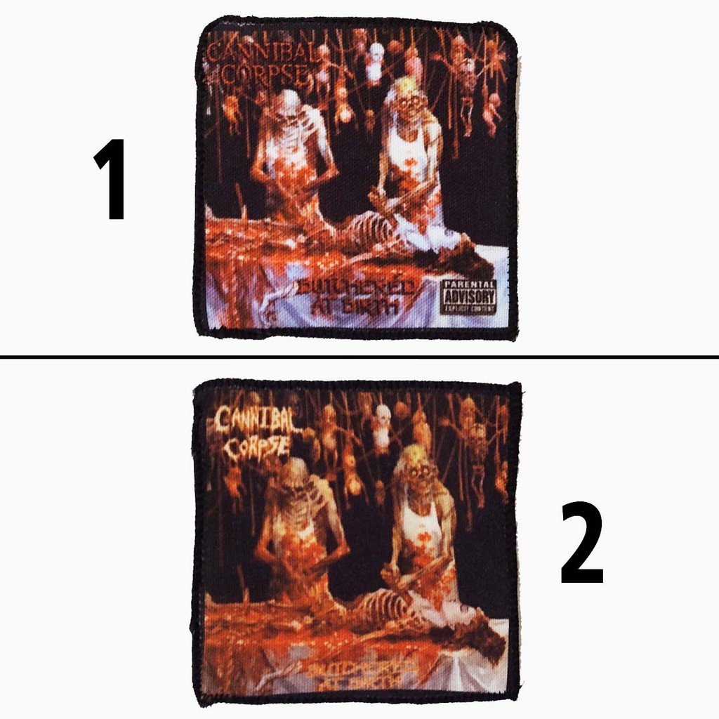 Patch Álbum Cannibal Corpse; Death Metal - sublimação | Shopee Brasil