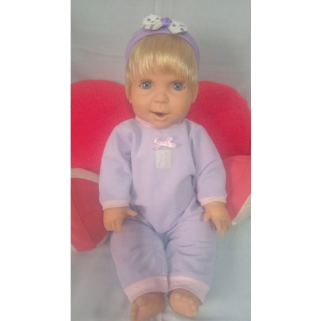 Hililand Poupée bébé interactive Simulation bébé poupée pleine Silicone