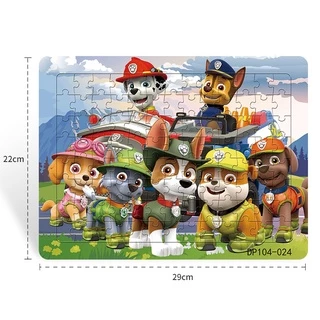 104-24 Brinquedos Educativos Para Crianças , Peças De Quebra-Cabeça De 4 Mm . Grosso , Ecológico , Padrão De Tinta De So