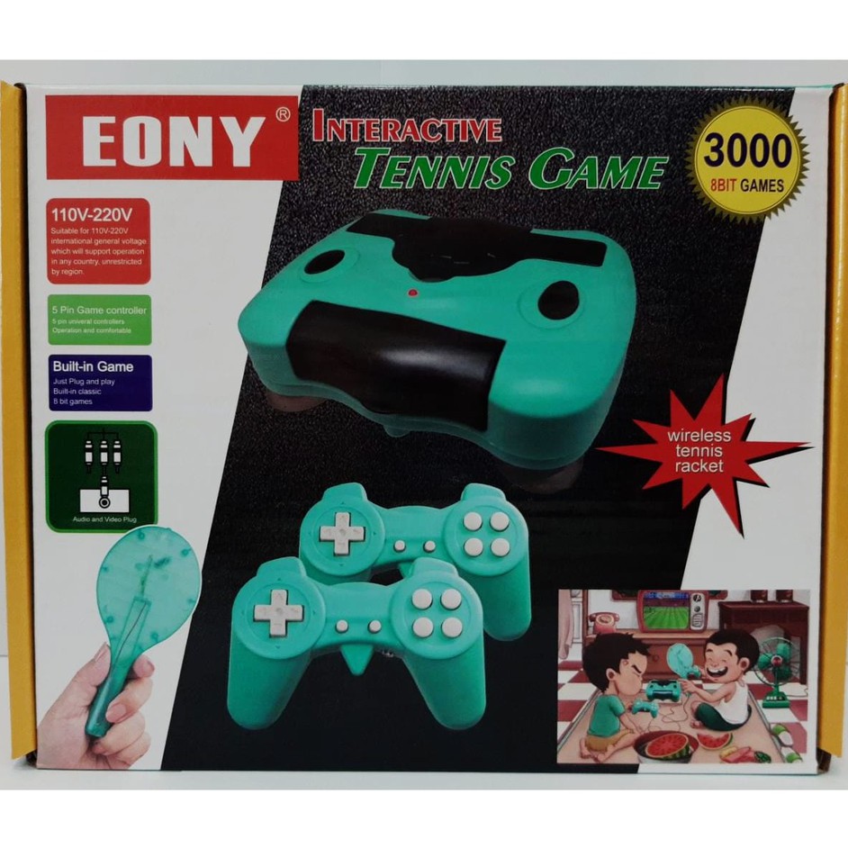 Tennis Game Interactive - EONY 8 Bit Games | Shopee Brasil