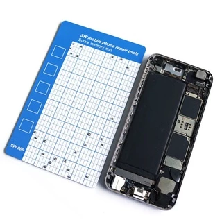 Almofada De Trabalho Com Memória Magnética De Parafuso Mini Chart Para Ferramentas De Reparo De Pequenos Parafusos