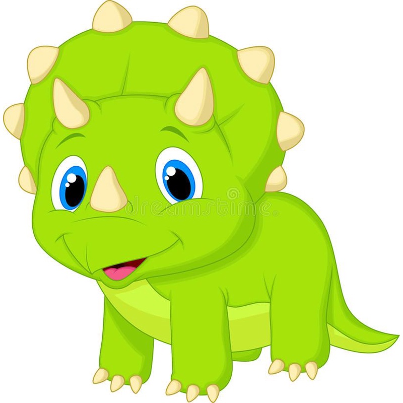 Adesivo para Porta Dinossauro Baby Desenho Verde Com Nome - Fran Adesivos  de Parede