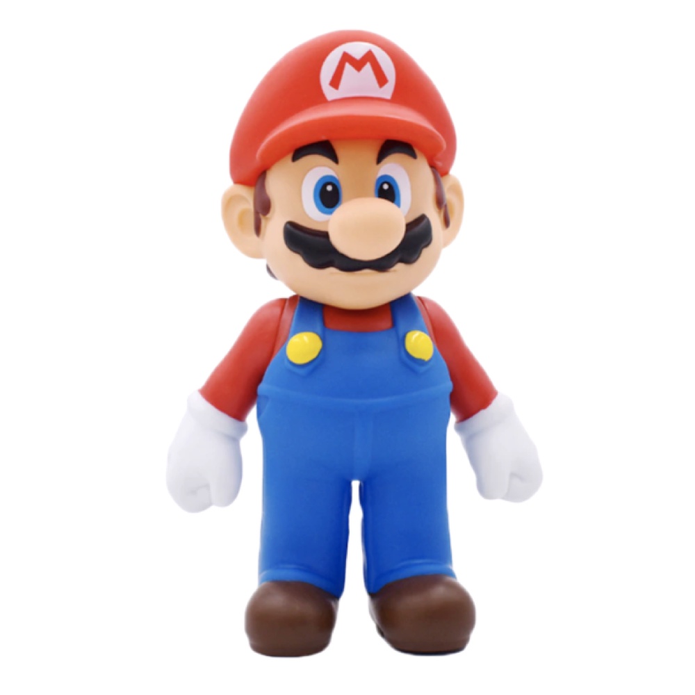 Super Mario miniatura em PVC todos os personagens | Shopee Brasil