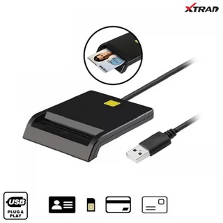 Xtrad Leitor Usb Smart Card Usb Cartão Certificação Digital Ecnpj Ecpf XT2161