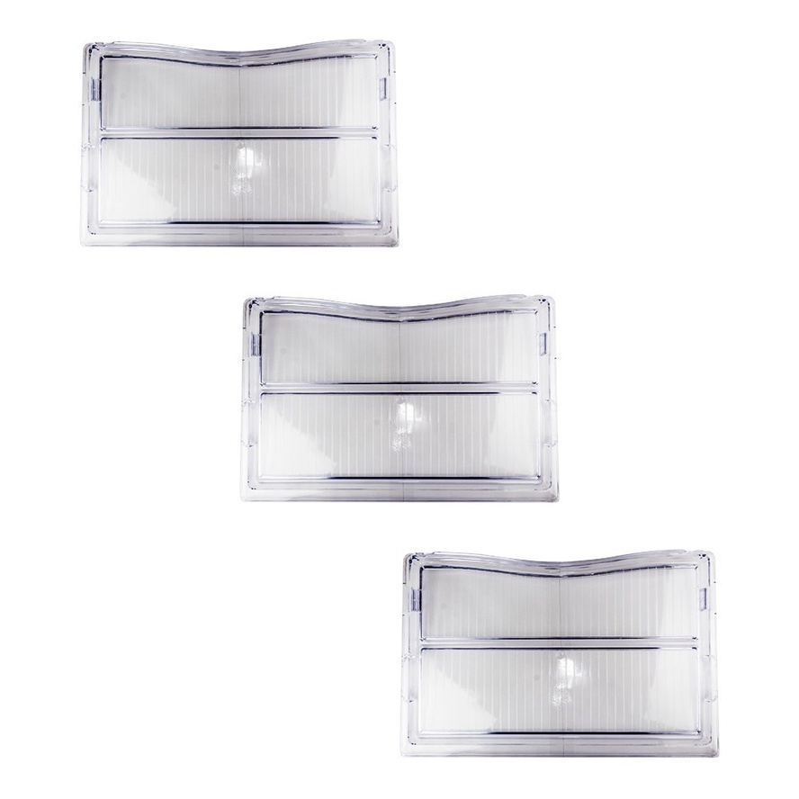 PRATELEIRA GELADEIRA ELECTROLUX DC45 DC46 DC47 DC48 KIT 3PCS