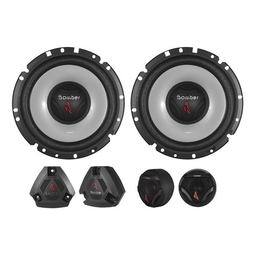 Kit Duas Vias 6" Polegadas Bomber Upgrade 200W Rms 4 Ohms | Shopee Brasil