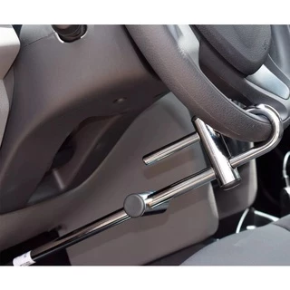 Tranca Trava Carros Volante Pedal Carro Anti Furto Segurança em Oferta na Shopee