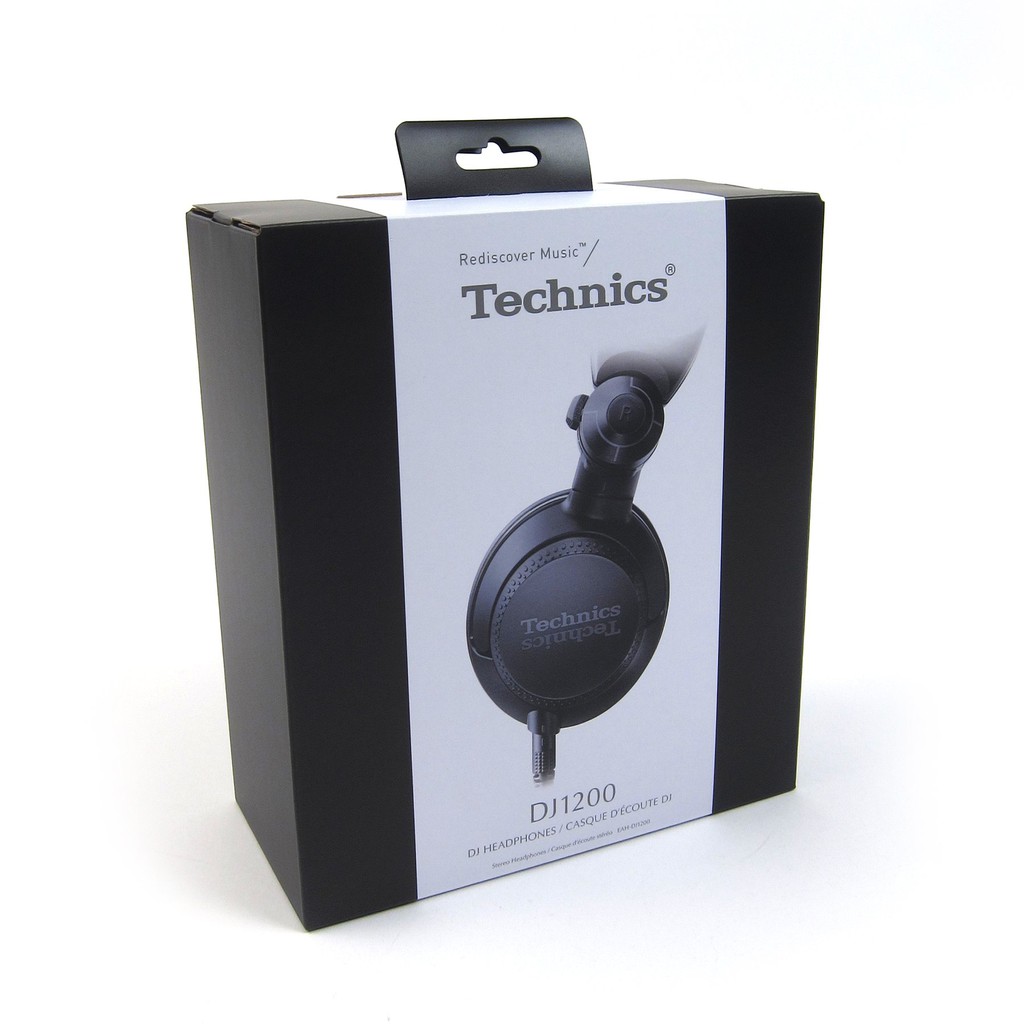 Technics テクニクス EAH-DJ1200 Fone de Ouvido Technics EAH-DJ1200 Headphone DJ Profissional
