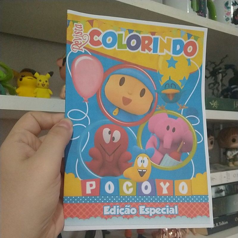 Livro de Colorir / Pocoyo (Lápis de Cor)