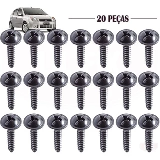 20 Parafusos 4x22 De Forração Forro Interno Ford Fiesta