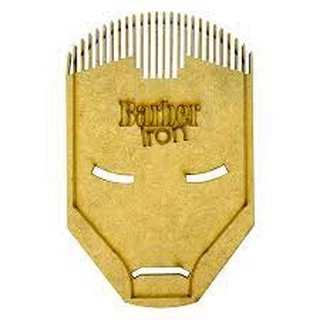 Pente para barba de Madeira Iron Barber - Santa Clara