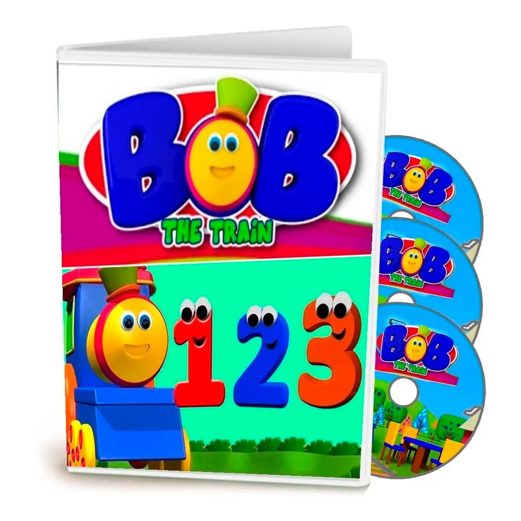 Dvd Bob O Trem Coleção Volume 1 2 3 - 3 Dvd | Shopee Brasil