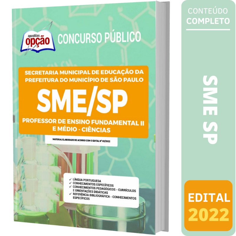 Apostila SME Sete Lagoas - MG PDF - PEB 2022