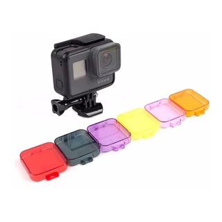 Filtro De Mergulho Gopro Hero 5 Hero 6 7 Black