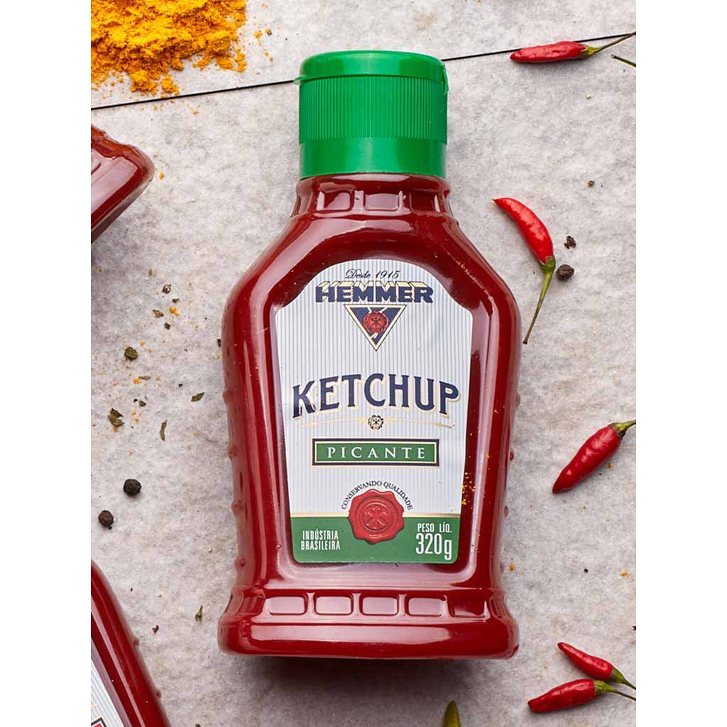 Ketchup Picante Hemmer 320g Shopee Brasil