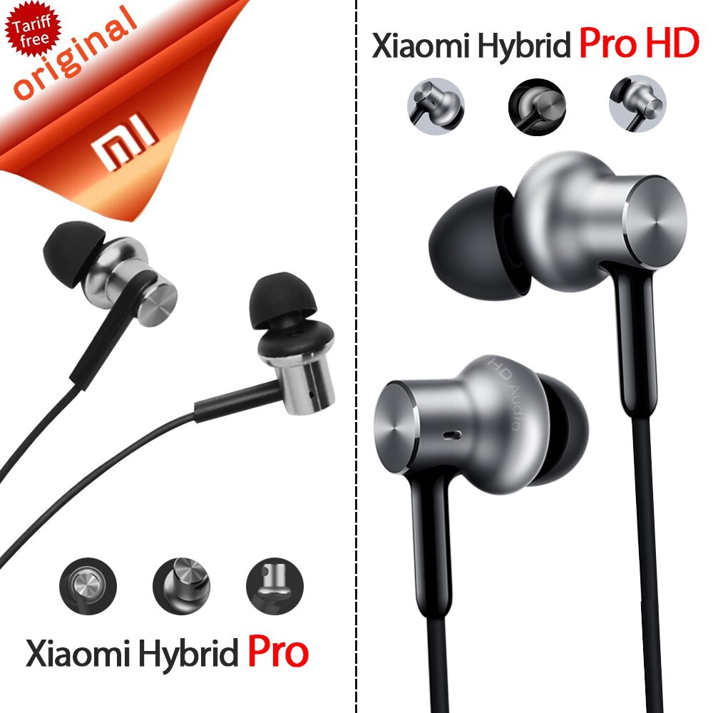 Fone de Ouvido Xiaomi Mi In-Ear Pro HD QTEJ02JY - Prata/Preto