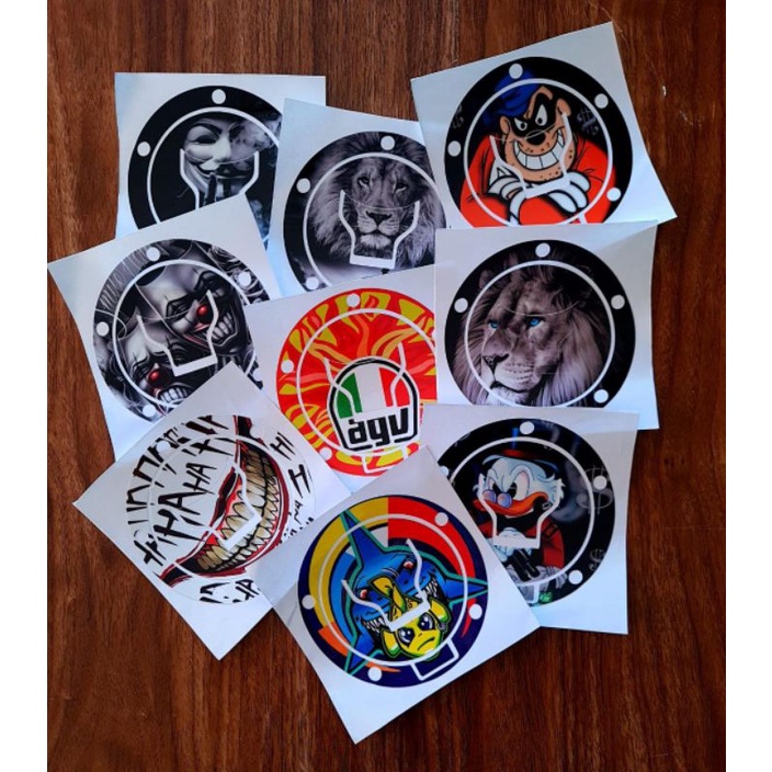 Adesivo Para Moto Protetor Da Tampa Do Tanque Gasolina CG Titan Fan Start