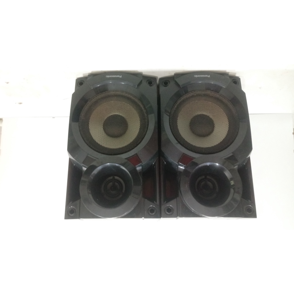 Par de caixas Original do Som PANASONIC SA-AKX16LB-K