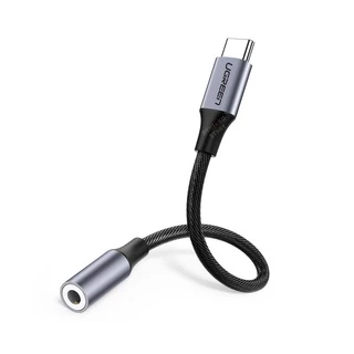 Ugreen Usb C Para P2 3.5mm Aux Fêmea Cabo 10cm Android