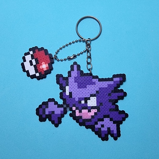 Pokémons Fofos Ímã ou Chaveiro - Pixel Art/ Hama Beads