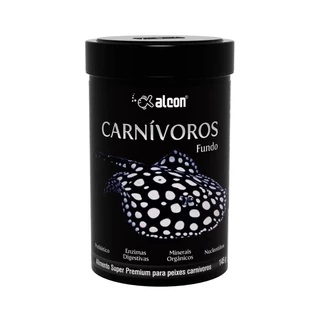 Alimento Alcon Carnívoros Fundo 145g