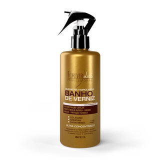 Queratina Hidrolisada Banho De Verniz Forever Liss 300ml
