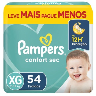 Kit com 4 Fraldas Pampers Pants Ajuste Total M c/ 20 Unidades na Americanas  Empresas