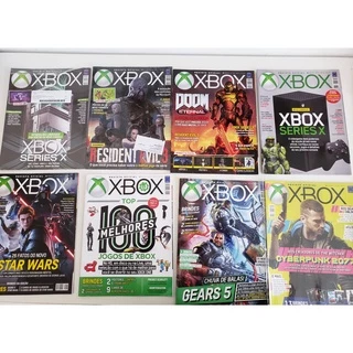 Revistas Gamer Xbox Varias Edições Video Games Detonados Dicas e Truques Oficial