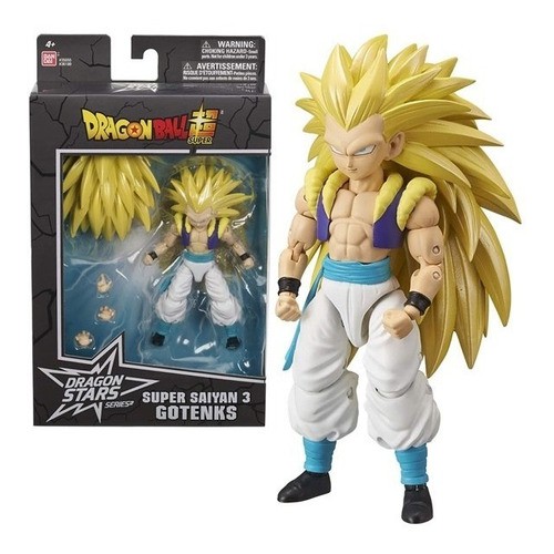 Boneco Dragon Ball Stars Super Saiyan 4 Goku- Fun Divirta-se – Fun