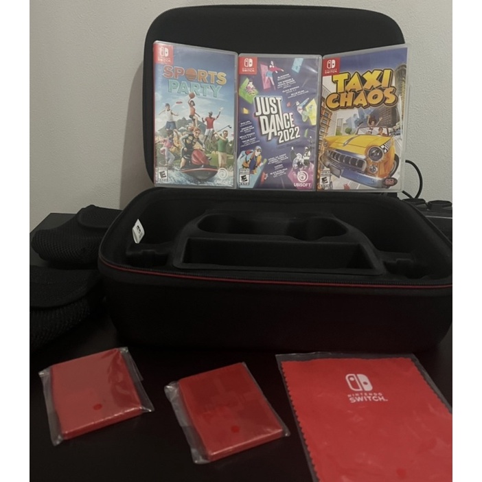 Deluxe system sale case nintendo switch