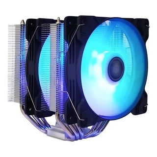 Cooler Universal Para Processador Duplo Fan Argb Amd Intel DX-9228W