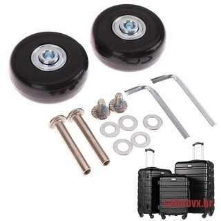 SAhnbvx Mala De Bagagem Substituição Rodas Reparo OD 50mm Eixos Deluxe