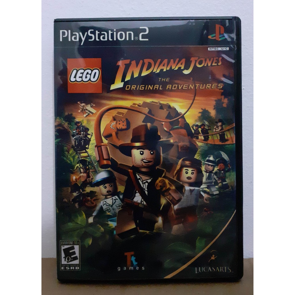 Lego Indiana Jones [REPRO-PACTH] - PS2 - Sebo dos Games - 10 anos!
